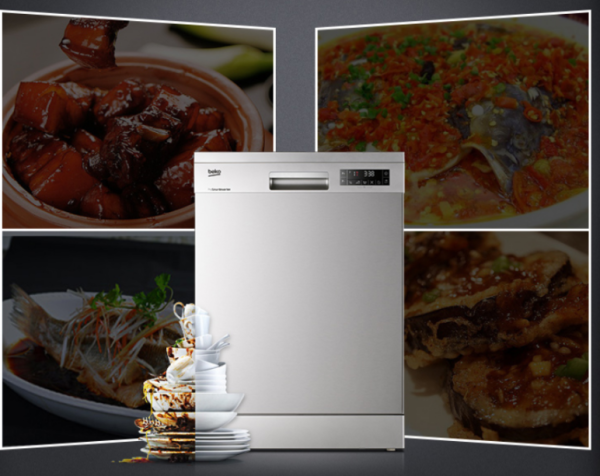 旋风智能洁净,beko倍科洗碗机实现您的双手自由!